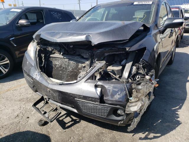 5J8TB3H53EL005466 - 2014 ACURA RDX TECHNO GRAY photo 9