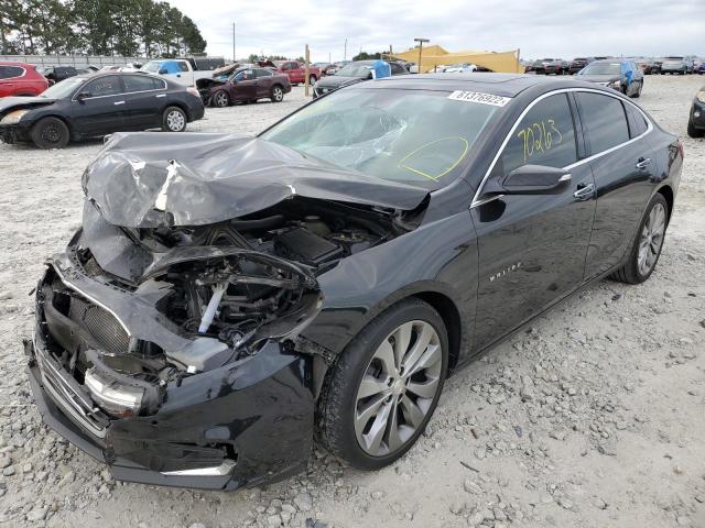 1G1ZH5SX6HF109782 - 2017 CHEVROLET MALIBU PRE შავი ფოტო 2