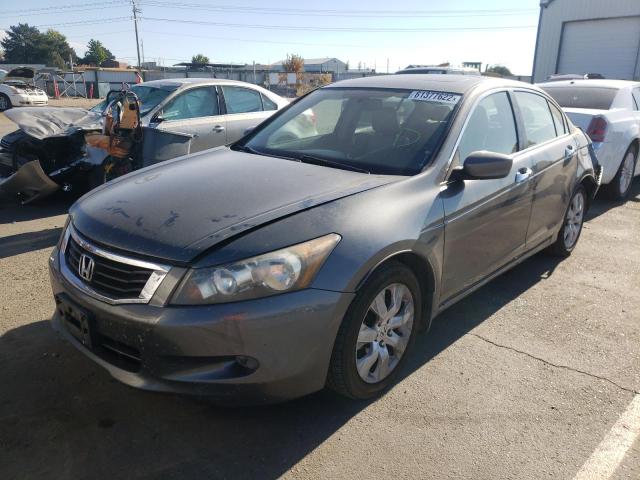 1HGCP368X9A001835 - 2009 HONDA ACCORD EXL GRAY photo 2