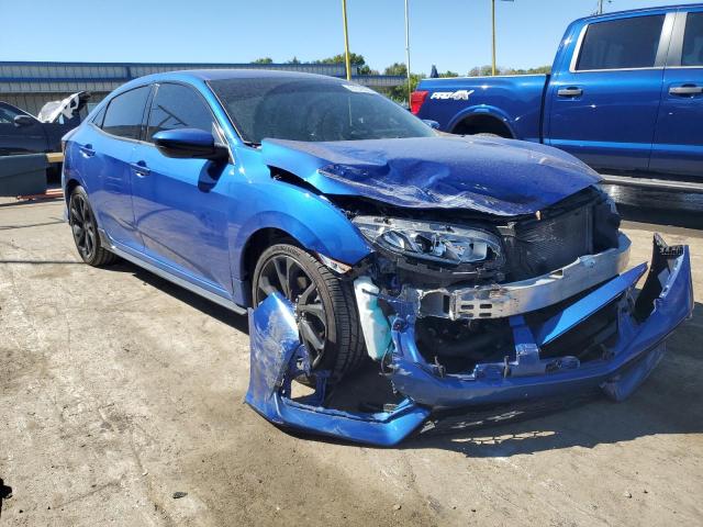 SHHFK7H48HU408231 - 2017 HONDA CIVIC SPOR BLUE photo 1