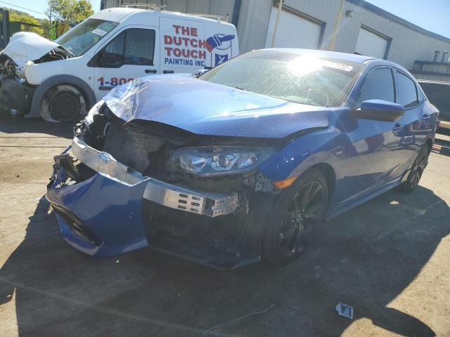 SHHFK7H48HU408231 - 2017 HONDA CIVIC SPOR BLUE photo 2