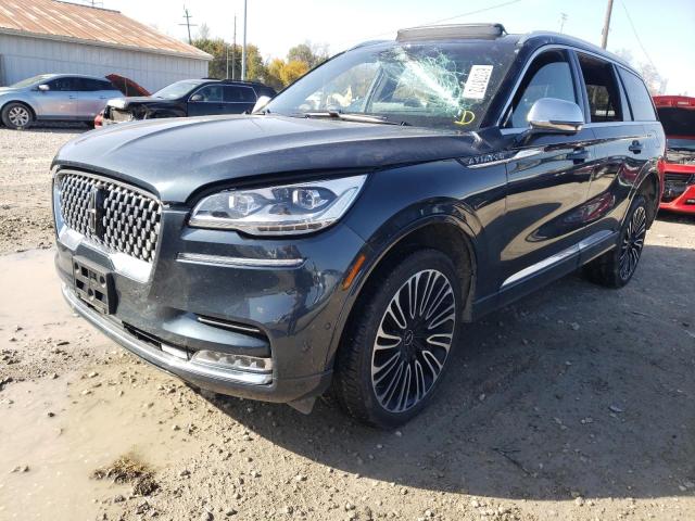 5LM5J9XC1LGL24814 - 2020 LINCOLN AVIATOR BL BLUE photo 2