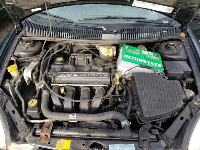 1B3ES46C7YD696161 - 2000 DODGE NEON BASE BLACK photo 7