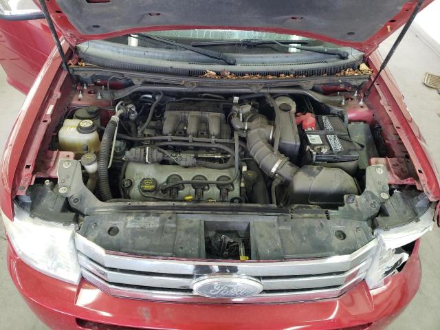 2FMEK63C59BA26643 - 2009 FORD FLEX BURGUNDY photo 7