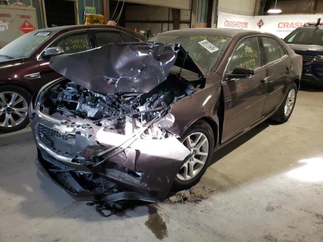 1G11C5SLXFF198374 - 2015 CHEVROLET MALIBU 1LT 勃艮第红 照片 2