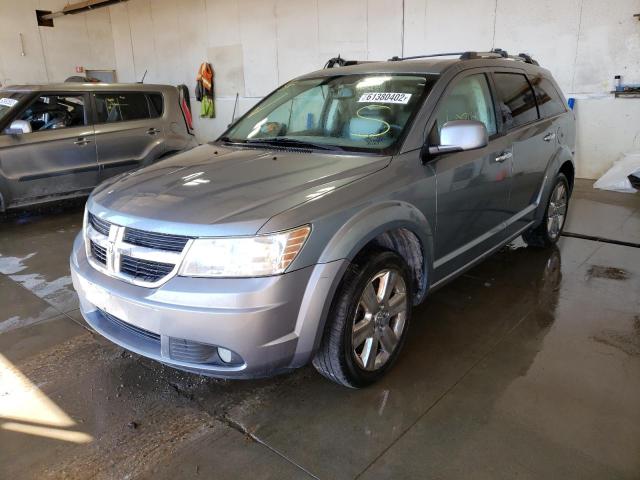 3D4GG67V69T158022 - 2009 DODGE JOURNEY R/ GRAY photo 2