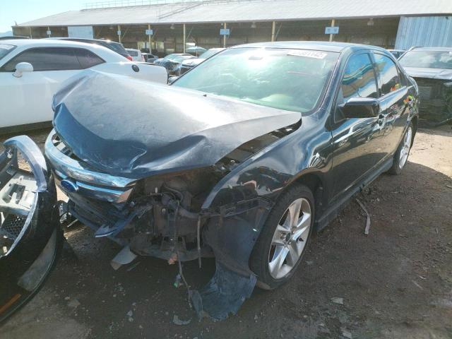 3FAHP0KC1BR256744 - 2011 FORD FUSION SPO BLACK photo 2