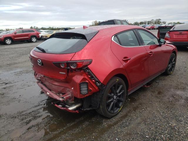 JM1BPAML8M1402704 - 2021 MAZDA 3 PREMIUM RED photo 4