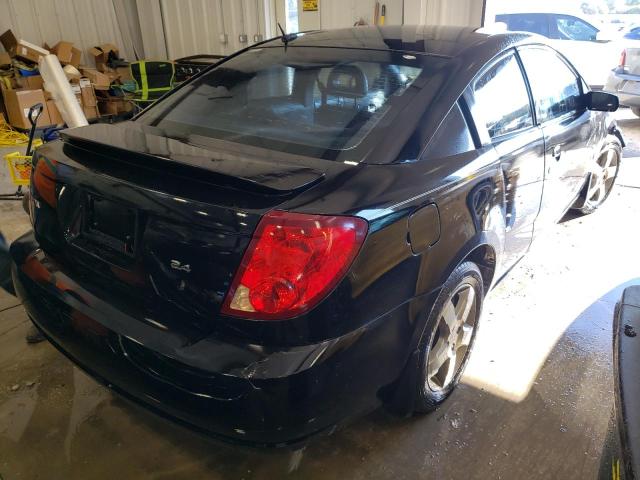 1G8AW18B27Z127475 - 2007 SATURN ION LEVEL BLACK photo 4