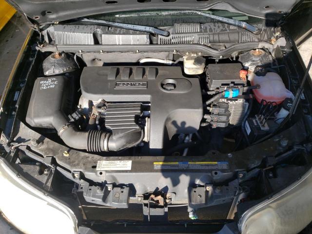 1G8AW18B27Z127475 - 2007 SATURN ION LEVEL BLACK photo 7