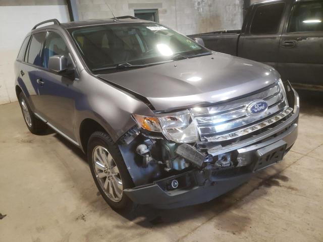 2FMDK3JC3ABB61959 - 2010 FORD EDGE SEL GRAY photo 1