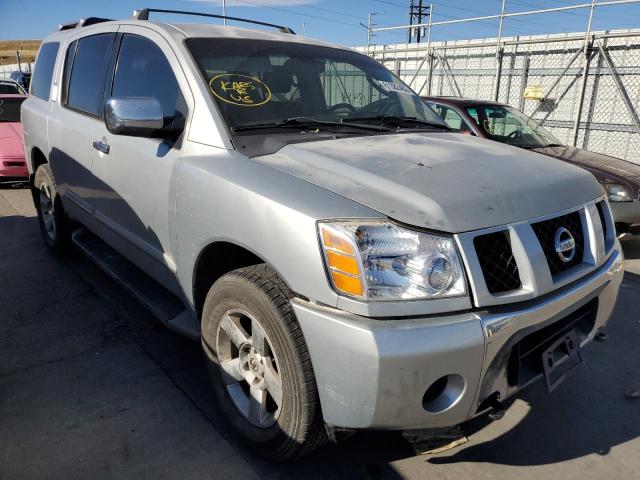 5N1AA08B84N739578 - 2004 NISSAN ARMADA SE SILVER photo 1