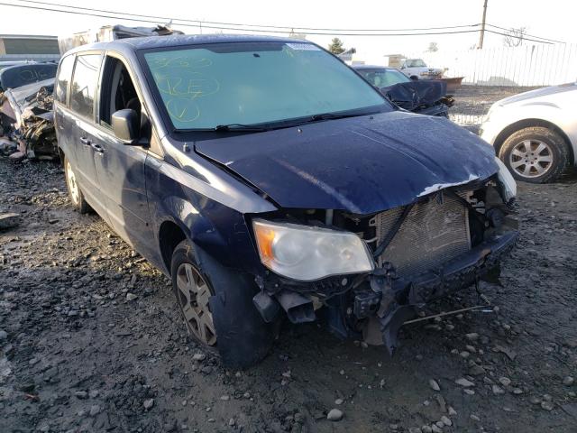 2C4RDGBG9CR349361 - 2012 DODGE GRAND CARA BLUE photo 9