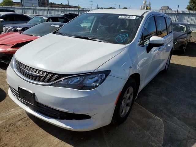 2C4RC1CG4HR598432 - 2017 CHRYSLER PACIFICA L WHITE photo 2