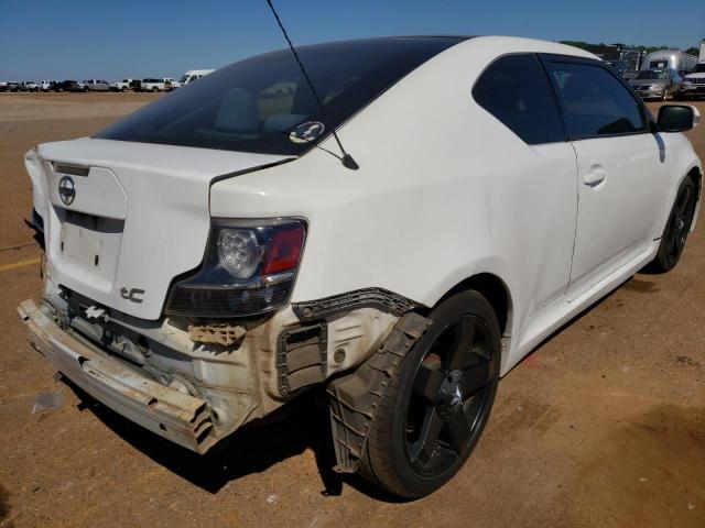 JTKJF5C77D3050156 - 2013 TOYOTA SCION TC თეთრი ფოტო 4