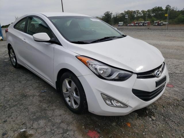 KMHDH6AE9DU022497 - 2013 HYUNDAI ELANTRA CO WHITE photo 1