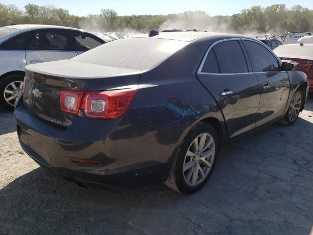 1G11H5SA3DF305892 - 2013 CHEVROLET MALIBU LTZ ნაცრისფერი ფოტო 4