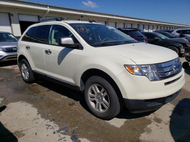 2FMDK36C37BB61445 - 2007 FORD EDGE CREAM photo 1