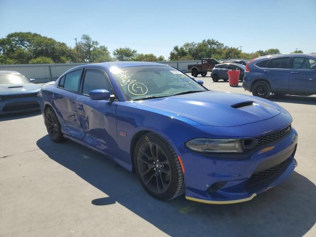 2C3CDXGJXMH684456 - 2021 DODGE CHARGER SC BLUE photo 1