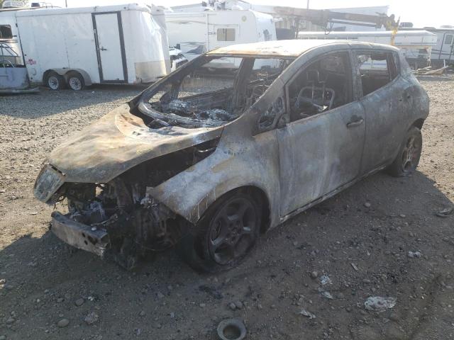 1N4AZ0CP7DC403132 - 2013 NISSAN LEAF S BURN photo 2