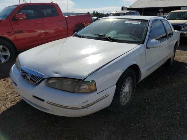 1MELM6249VH602178 - 1997 MERCURY COUGAR XR7 WHITE photo 2