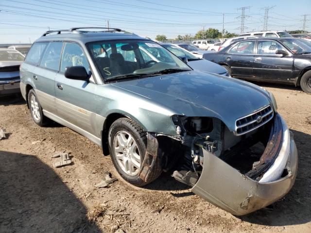 4S3BH665917679525 - 2001 SUBARU LEGACY OUT GRAY photo 1