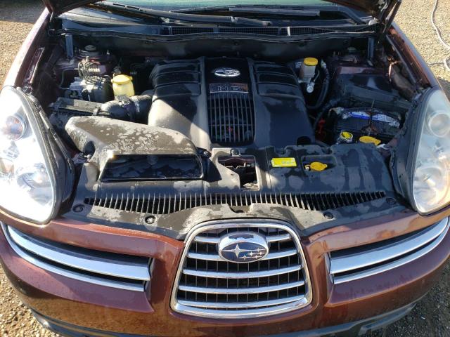 4S4WX86C164428324 - 2006 SUBARU B9 TRIBECA MAROON photo 7