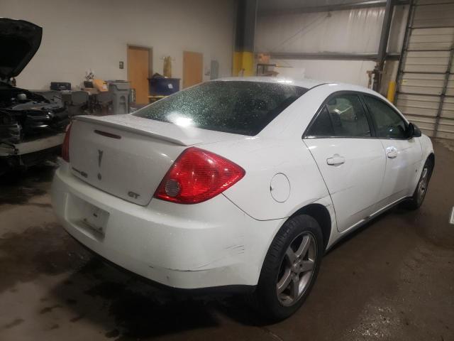 1G2ZH57N994157759 - 2009 PONTIAC G6 GT WHITE photo 4