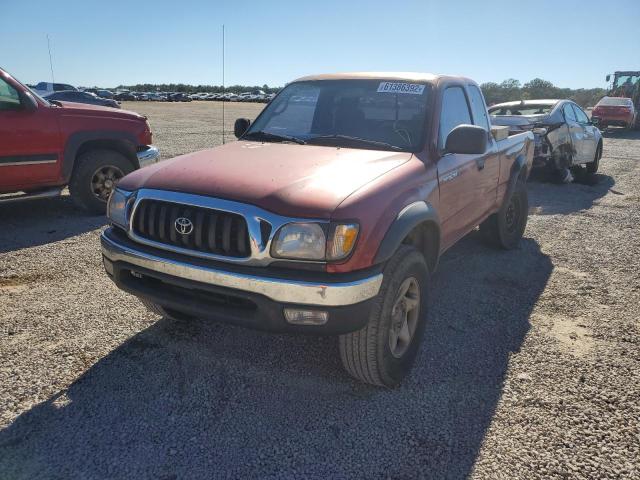 5TESN92N73Z282200 - 2003 TOYOTA TACOMA XTR BURGUNDY photo 2