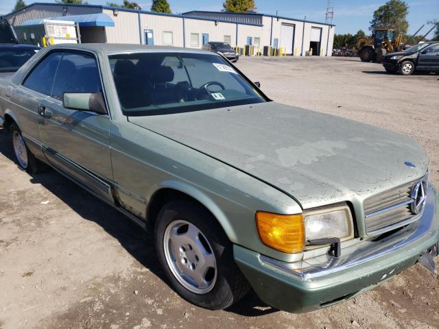 WDBCA45EKA458634 - 1989 MERCEDES-BENZ 560 SEC GREEN photo 9