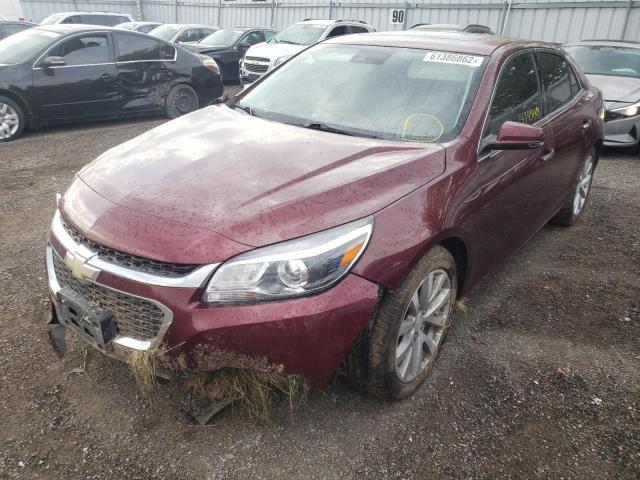 1G11F5SL3FF152893 - 2015 CHEVROLET MALIBU LTZ ბურგუნდია ფოტო 2