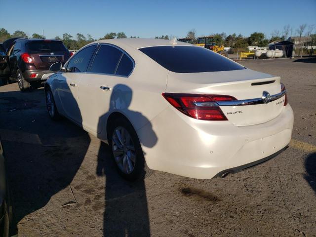 2G4GN5EX5E9195525 - 2014 BUICK REGAL PREM WHITE photo 3