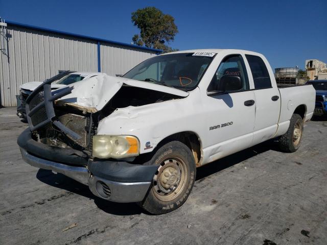 3D7KR28C75G770066 - 2005 DODGE RAM 2500 S WHITE photo 2