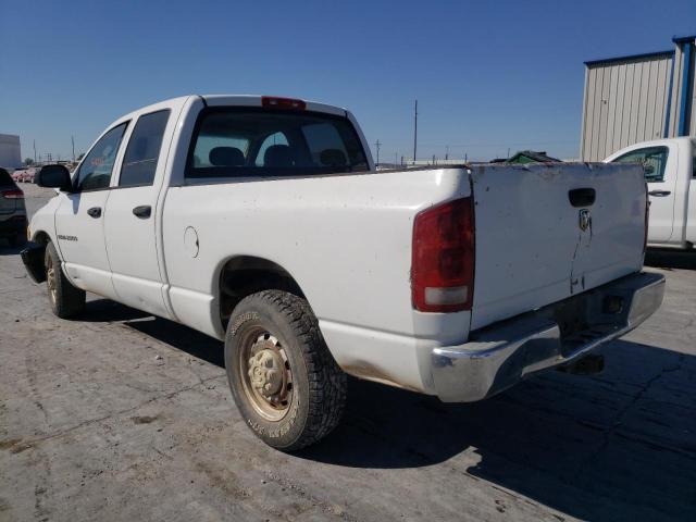 3D7KR28C75G770066 - 2005 DODGE RAM 2500 S WHITE photo 3