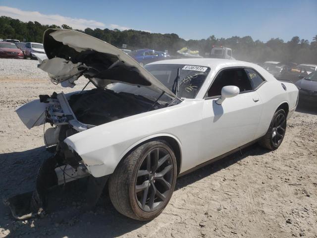 2C3CDZJG2KH620689 - 2019 DODGE CHALLENGER WHITE photo 2