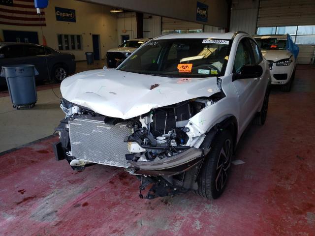 3CZRU6H18LM713591 - 2020 HONDA HR-V SPORT WHITE photo 9