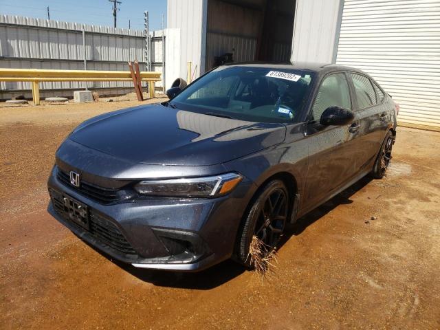 2HGFE2F53NH555376 - 2022 HONDA CIVIC SPOR 灰色 照片 2