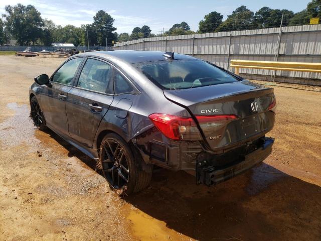 2HGFE2F53NH555376 - 2022 HONDA CIVIC SPOR 灰色 照片 3
