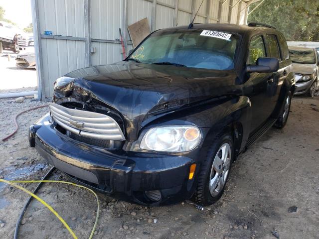 3GNBAAFW7BS609550 - 2011 CHEVROLET HHR LS BLACK photo 2