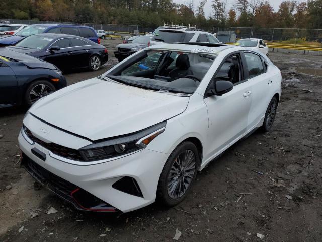 3KPF54AD8NE436405 - 2022 KIA FORTE GT L WHITE photo 2