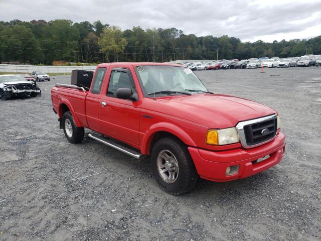 1FTYR44U44PA13490 - 2004 FORD RANGER SUP RED photo 1