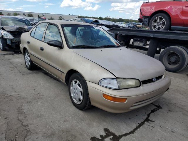 1Y1SK5260VZ415545 - 1997 GEO PRIZM BASE TAN photo 1