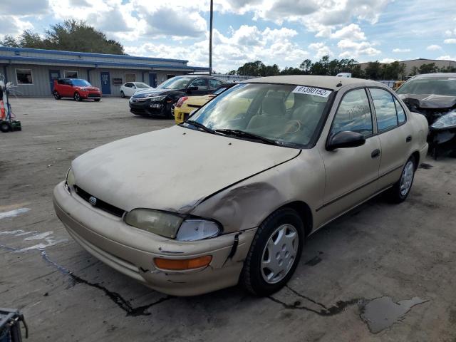 1Y1SK5260VZ415545 - 1997 GEO PRIZM BASE TAN photo 2