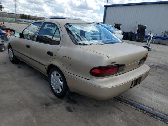 1Y1SK5260VZ415545 - 1997 GEO PRIZM BASE TAN photo 3