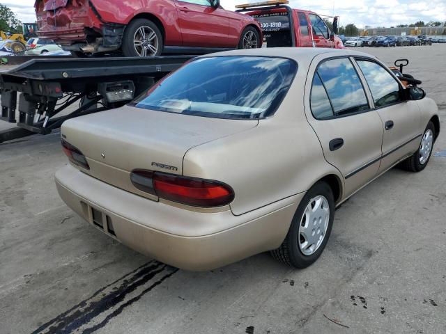 1Y1SK5260VZ415545 - 1997 GEO PRIZM BASE TAN photo 4