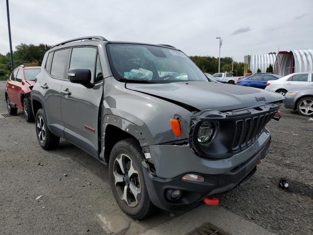 ZACNJBC16KPK51456 - 2019 JEEP RENEGADE T GRAY photo 2