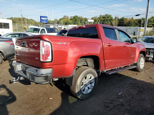 1GTG6BE35F1153665 - 2015 GMC CANYON SLE RED photo 4