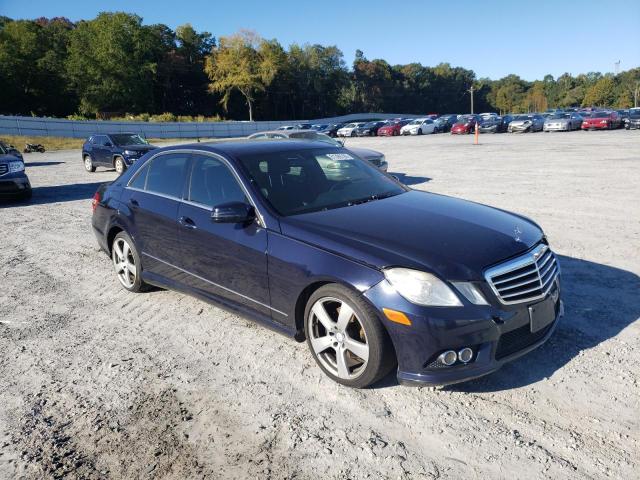 WDDHF8HB5AA141623 - 2010 MERCEDES-BENZ E 350 4MAT BLUE photo 1