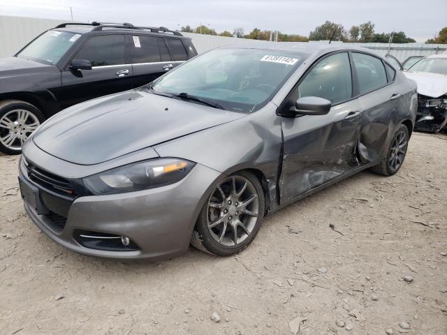 1C3CDFBA9DD340860 - 2013 DODGE DART GRAY photo 2