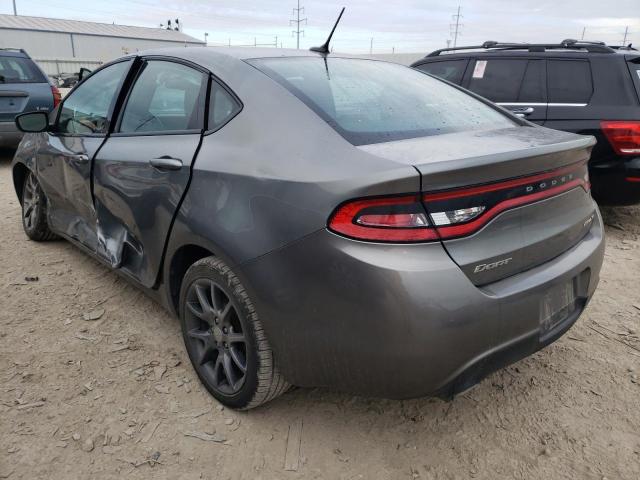 1C3CDFBA9DD340860 - 2013 DODGE DART GRAY photo 3